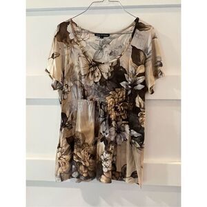 Aimee D Petites floral blouse